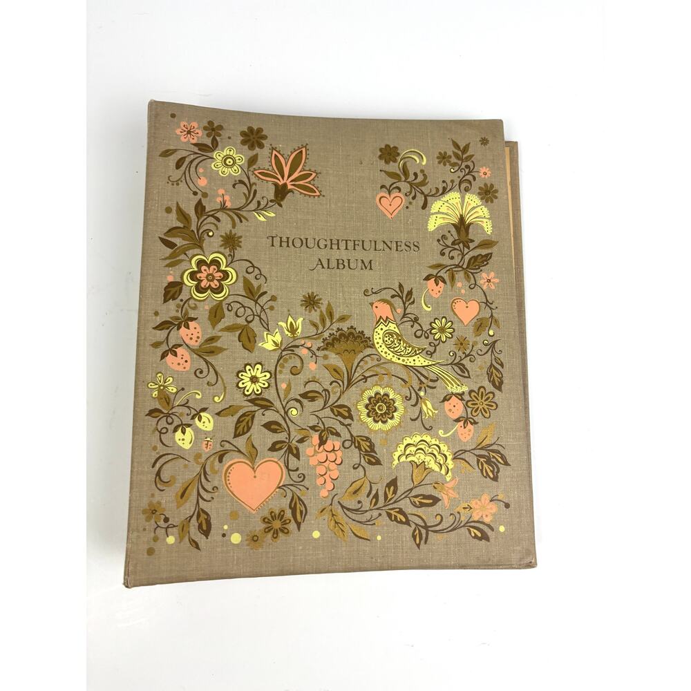 Vintage Hallmark Thoughtfulness Memory Album‎ Unused 1970s